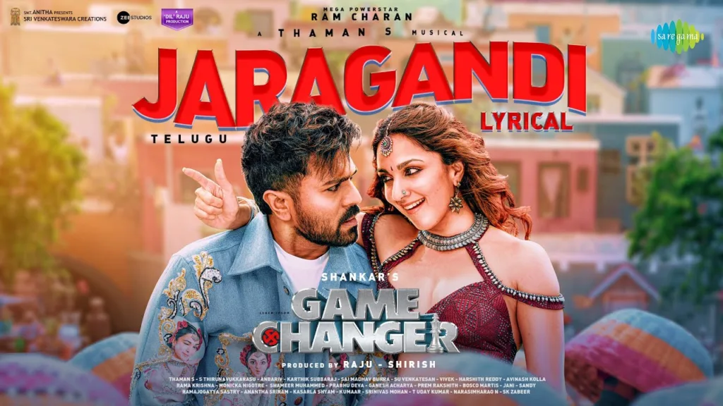 Jaragandi Lyrics – Game Changer (Telugu)
