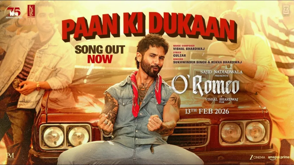 Paan Ki Dukaan Lyrics - O Romeo