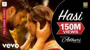 Hasi Lyrics - Hamari Adhuri Kahani