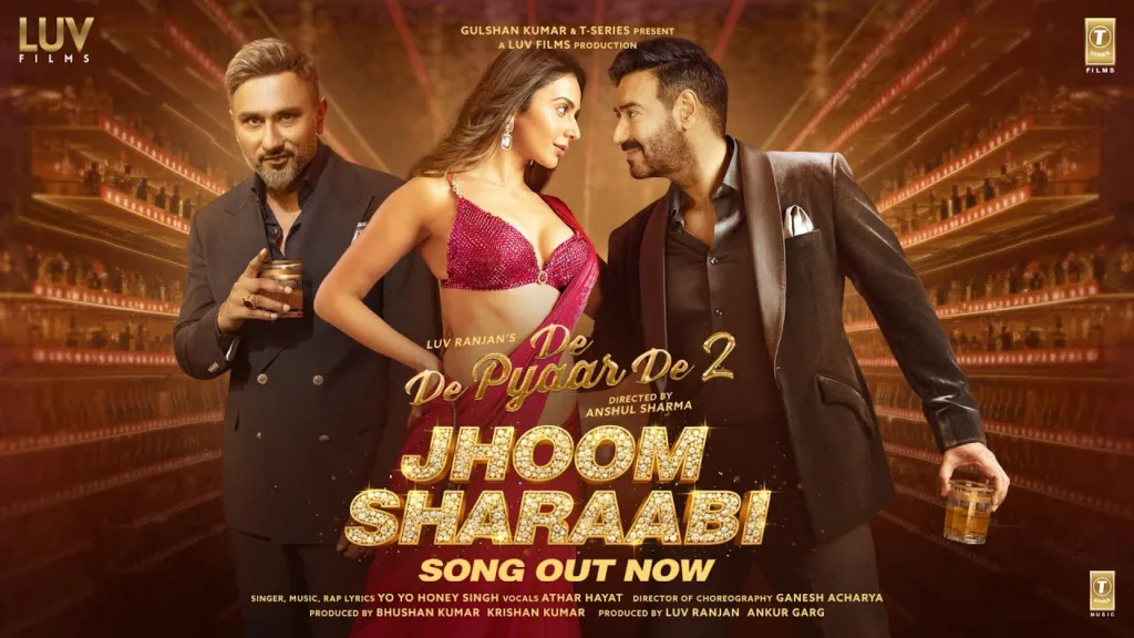 Jhoom Sharaabi Lyrics – De De Pyaar De 2