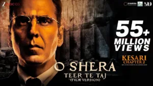 O Shera-Teer Te Taj Lyrics - Kesari Chapter 2
