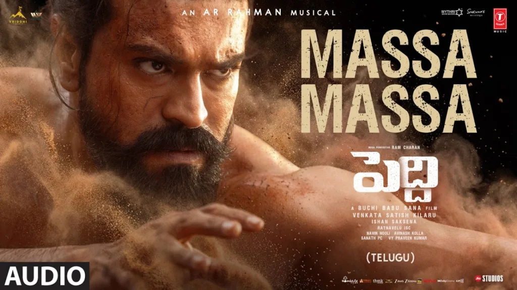 Massa Massa Lyrics - Peddi (Telugu) Vishal Mishra