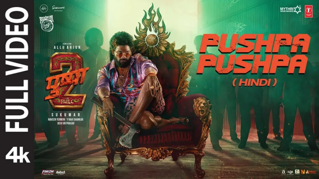 Pushpa Pushpa Lyrics Pushpa 2