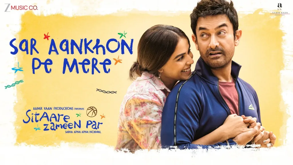 Sar Aankhon Pe Mere Lyrics - Sitaare Zameen Par