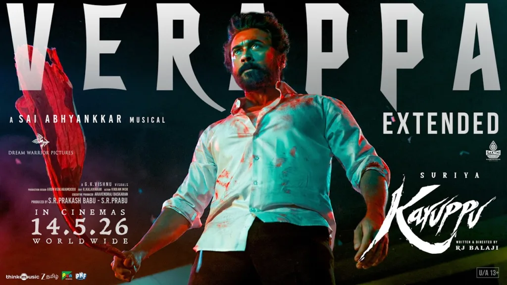 Verappa Extended Lyrics - Karuppu