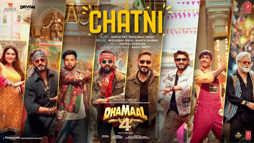 Chatni Lyrics - Dhamaal 4 Neelkamal Singh, Mamta Sharma