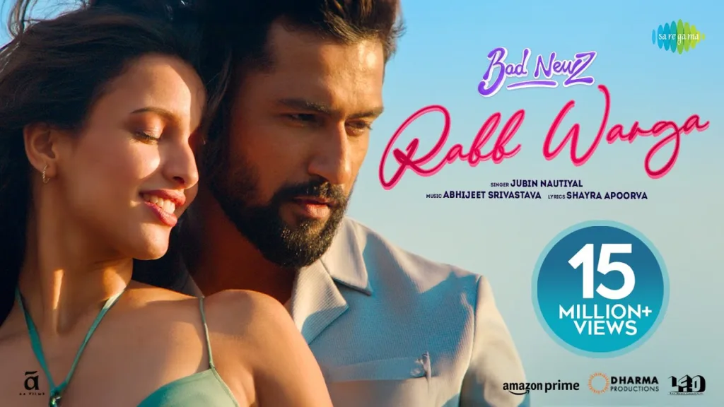 Rabb Warga Lyrics - Bad Newz Jubin Nautiyal