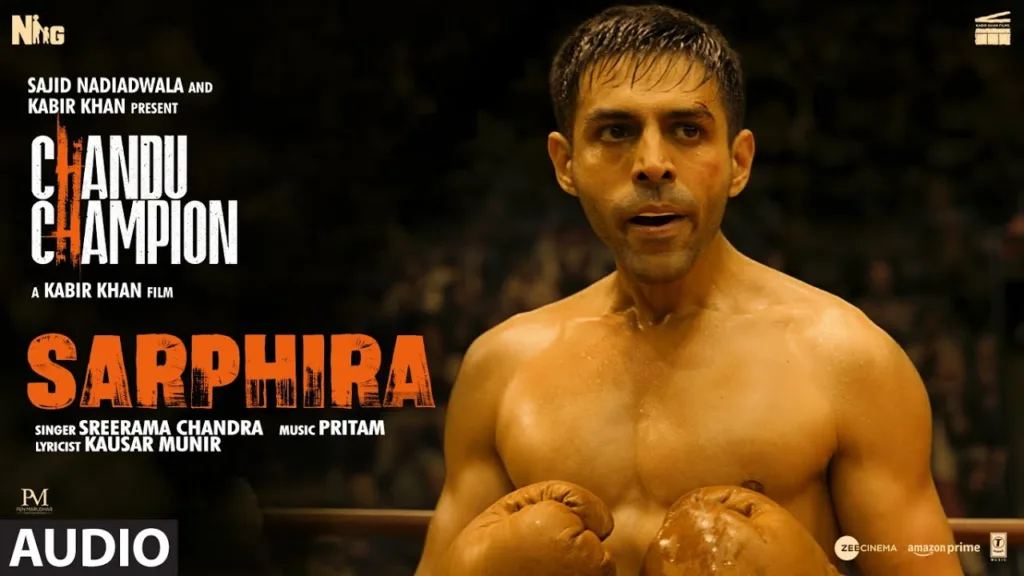 Sarphira Lyrics - Chandu Champion Sreerama Chandra