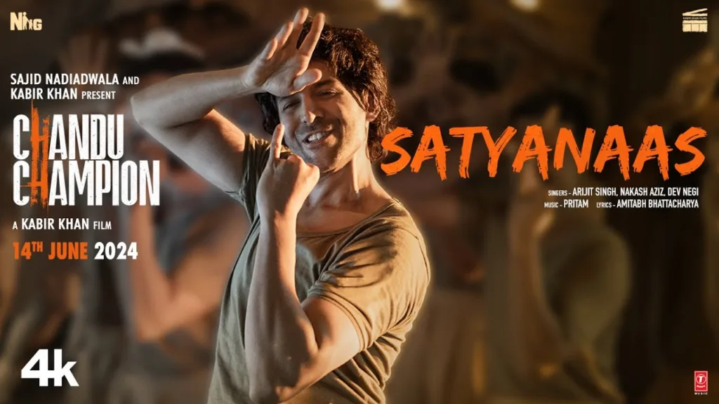 Satyanaas Lyrics - Chandu Champion Arijit Singh