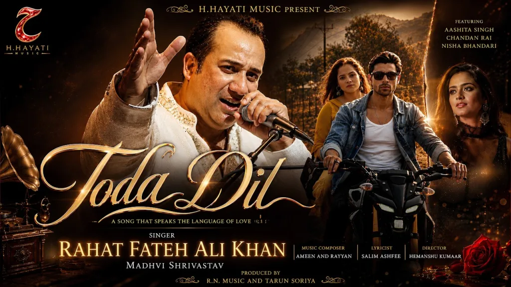 Toda Dil Lyrics Rahat Fateh Ali Khan