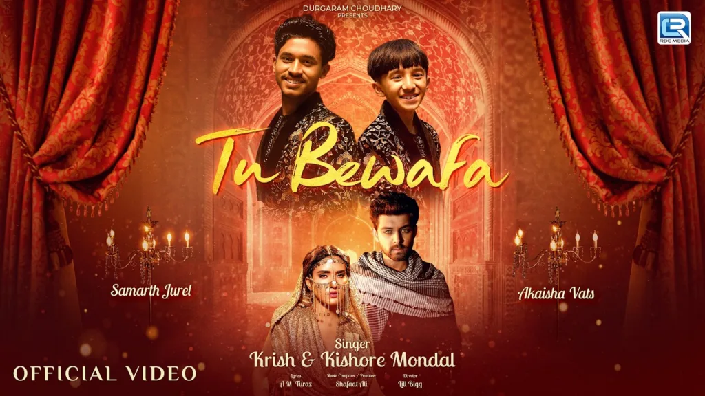 Tu Bewafa Lyrics Kishore Mondal, Krish Mondal