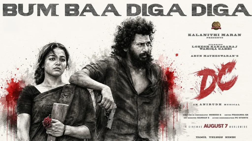 Bum Baa Diga Diga Lyrics - DC | Anirudh Ravichander