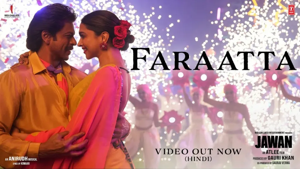 Faraatta Lyrics - Jawan | Arijit Singh