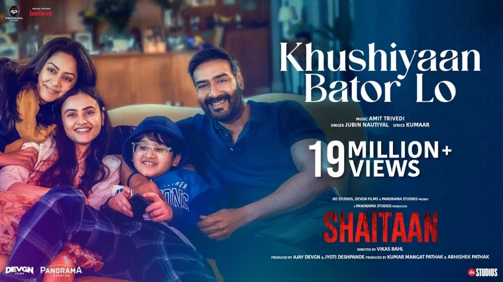 Khushiyaan Bator Lo Lyrics - Shaitaan | Jubin Nautiyal