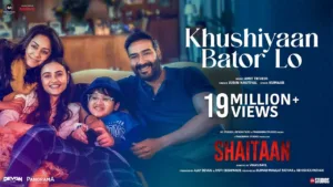 Khushiyaan Bator Lo Lyrics - Shaitaan | Jubin Nautiyal
