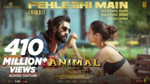 Pehle Bhi Main Lyrics - Animal | Vishal Mishra