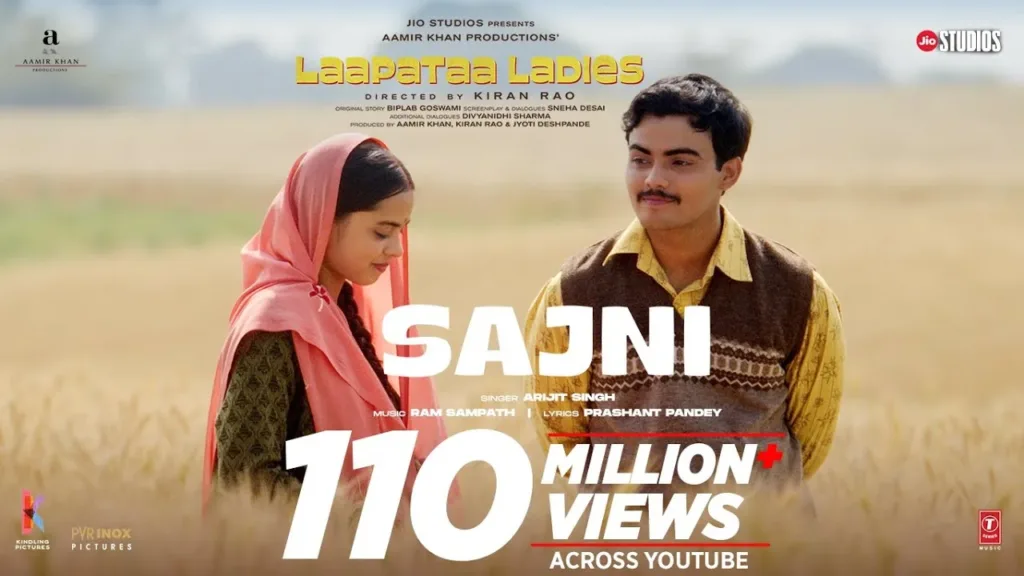 Sajni Lyrics - Laapataa Ladies | Arijit Singh